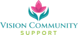 vision community support logo wide